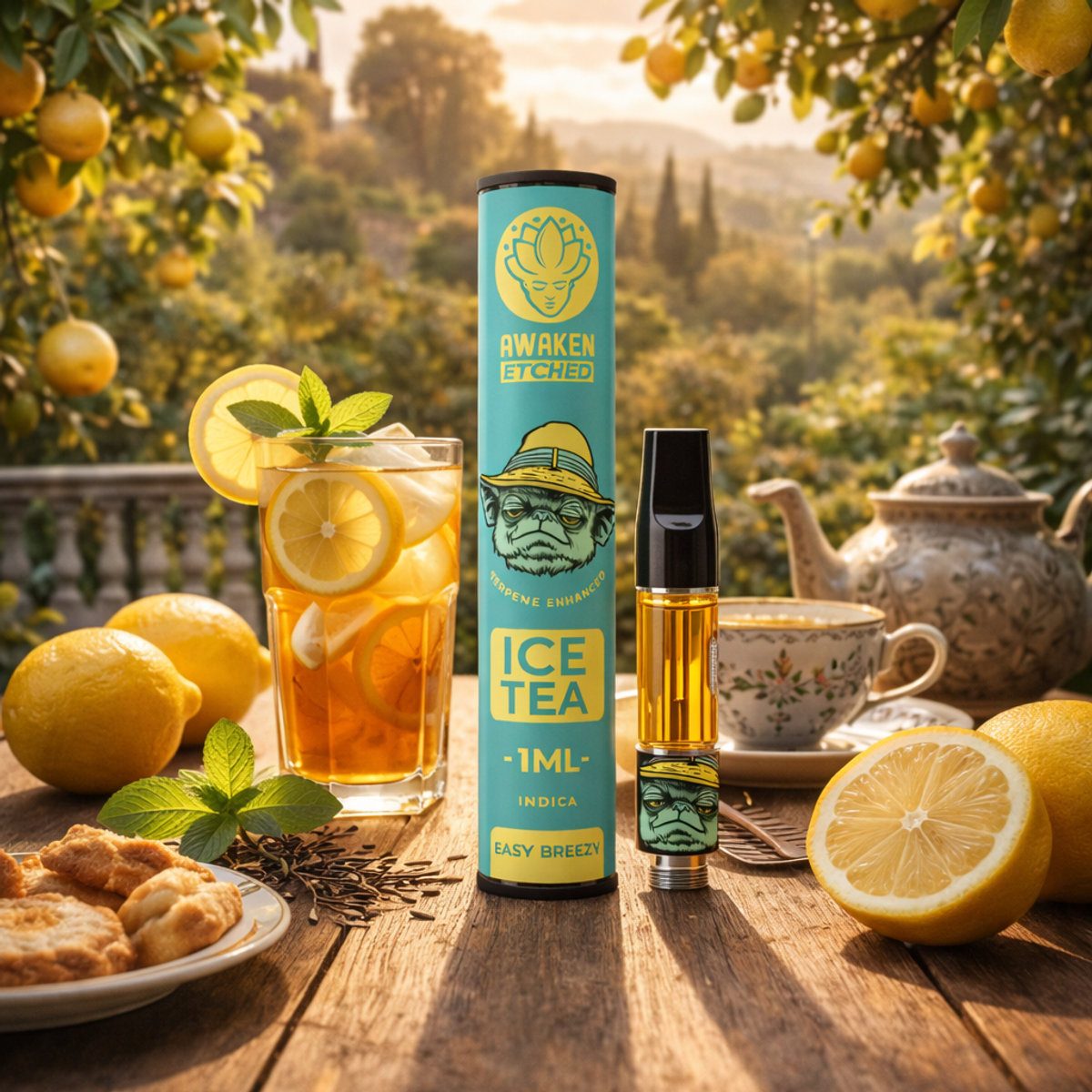 Awaken Etched – Ice Tea Disposable Vape (1 ML)