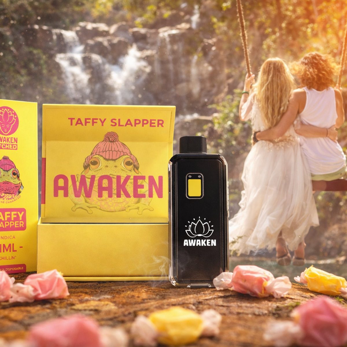 Awaken Etched Disposable Vape - Taffy Slapper (1ML)