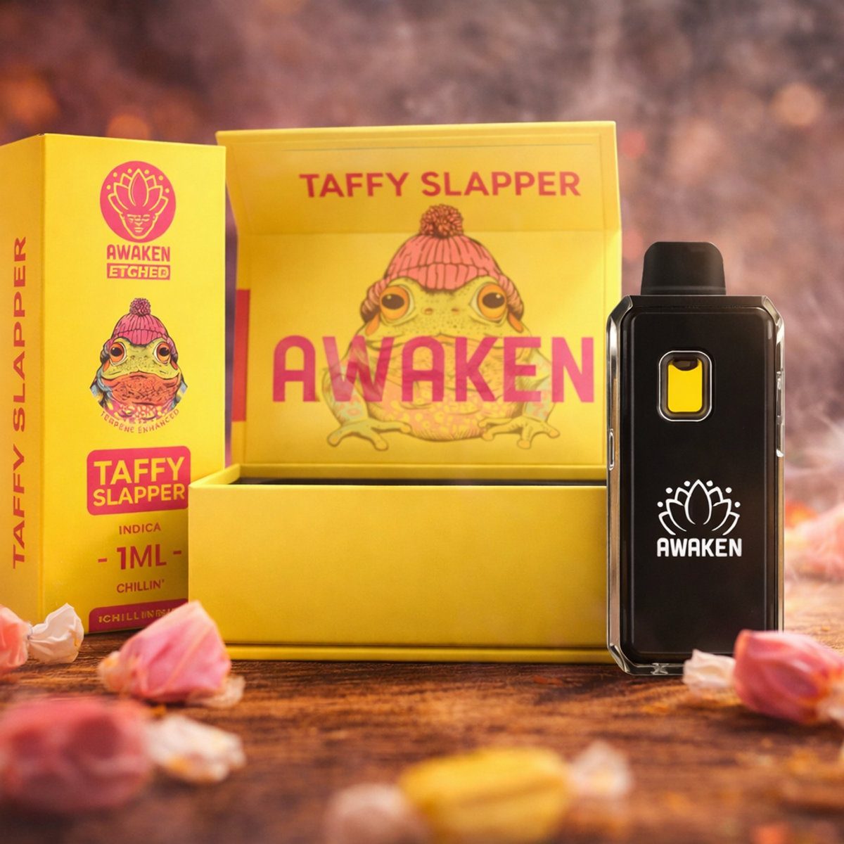 Awaken Etched Disposable Vape - Taffy Slapper (1ML)