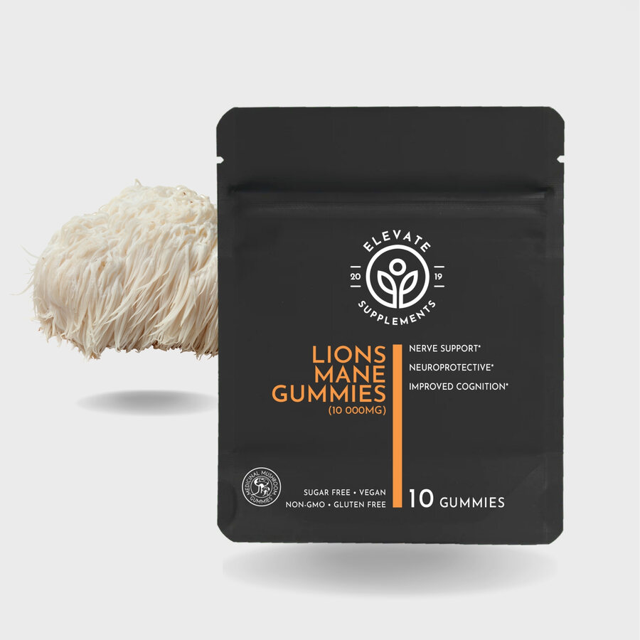 Lion's Mane Gummies, 10 gummy pouch