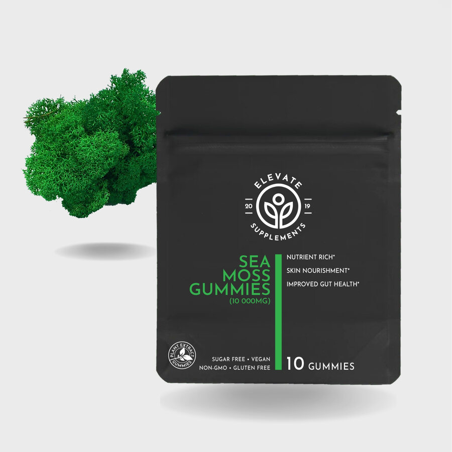 Sea Moss, 10 gummy pouch